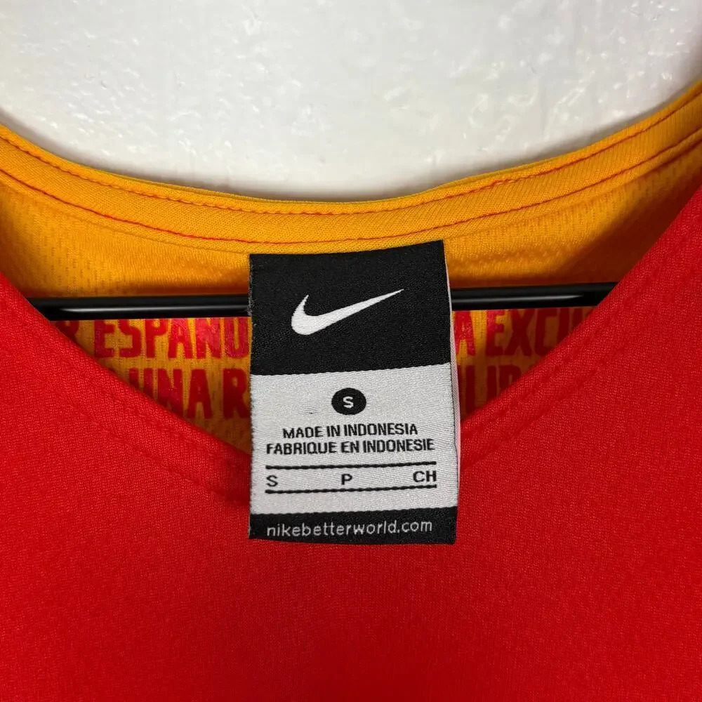 Nike Men's Espana Spain Basketball Jersey 606305-600 Size Small